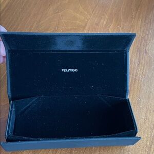 Vera Wang Eye Glasses Eyeglasses Hard Case - Black